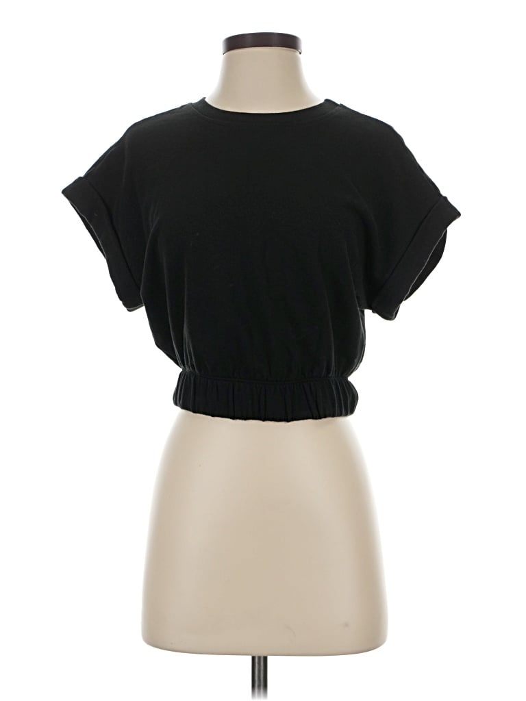 Pre-owned Splits 59 Short Sleeve Turtleneck In Black