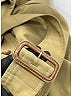 Burberry 100% Polyester Green Tan Trenchcoat Size 10 - photo 10