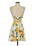 ASOS Tropical Yellow Cocktail Dress Size 4 - photo 2