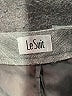 Le Suit 100% Polyester Chevron-herringbone Gray Dress Pants Size 16 - photo 7