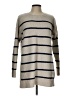 a.n.a. A New Approach 100% Acrylic Stripes Silver Pullover Sweater Size L - photo 1