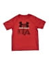 Under Armour 100% Polyester Red Active T-Shirt Size S (youth) - photo 1