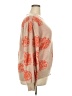 First Love 100% Acrylic Paisley Orange Tan Pullover Sweater Size 2X - photo 4