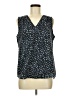 Banana Republic 100% Polyester Blue Sleeveless Blouse Size M - photo 1