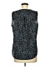 Banana Republic 100% Polyester Blue Sleeveless Blouse Size M - photo 2