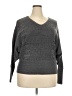 Full Circle Trends With Love 100% Acrylic Gray Pullover Sweater Size 2X - photo 1