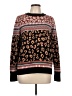 Savanna Jane Animal Print Brown Pullover Sweater Size L - photo 1