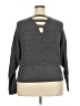 Full Circle Trends With Love 100% Acrylic Gray Pullover Sweater Size 2X - photo 2