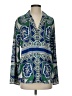 Cupcakes & Cashmere Green Long Sleeve Blouse Size S - photo 1
