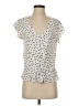 Rails Ivory Short Sleeve Blouse Size XS - photo 1