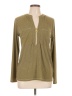 MICHAEL Michael Kors Green Long Sleeve Top Size L - photo 1