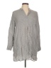 DKNY 100% Rayon Gray Long Sleeve Blouse Size L - photo 1