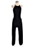 Hot Miami Styles 100% Polyester Solid Black Jumpsuit Size S - photo 1