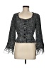 Teri Jon by Rickie Freeman Tweed Gray Jacket Size 8 - photo 1