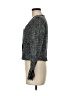 Teri Jon by Rickie Freeman Tweed Gray Jacket Size 8 - photo 5