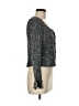Teri Jon by Rickie Freeman Tweed Gray Jacket Size 8 - photo 4