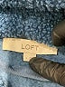 Ann Taylor LOFT 100% Polyester Blue Pullover Sweater Size S - photo 7