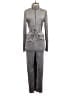 Unbranded Metallic Gray Jumpsuit Size M - photo 1