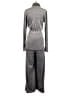 Unbranded Metallic Gray Jumpsuit Size M - photo 2