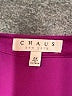 Chaus 100% Polyester Purple 3/4 Sleeve Blouse Size 2X - photo 7