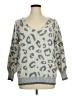 Maurices Animal Print Gray Pullover Sweater Size 16 (1) - photo 1