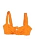 Unbranded Orange Swimsuit Top Size S (estimated) - photo 1