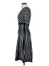Boden Stripes Blue Casual Dress Size 2R - photo 5