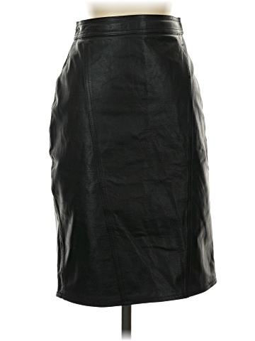 Michelle Stuart Faux Leather Skirt (view 1)