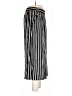 H&M 100% Viscose Stripes Black Casual Pants Size 10 - photo 4