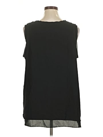 Melissa McCarthy Seven7 Sleeveless Blouse (view 2)