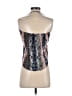 decker 100% Rayon Silver Sleeveless Blouse Size S - photo 2