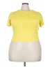 Unbranded Yellow Short Sleeve Turtleneck Size 3X - photo 1