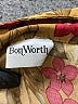 BonWorth Floral Brown 3/4 Sleeve Button-Down Shirt Size 2X (estimated) - photo 7