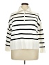 Cynthia Rowley TJX Stripes Ivory Pullover Sweater Size 2X - photo 1