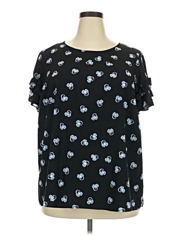 Lane Bryant Short Sleeve Blouse (view 1)