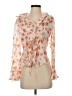 Free People Orange Long Sleeve Blouse Size XS - photo 1