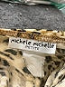 Michele Michelle Animal Print Brown Short Sleeve Top Size L (estimated) - photo 7