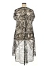 Cha Cha Vente Graphic Silver Cocktail Dress Size 2X - photo 2