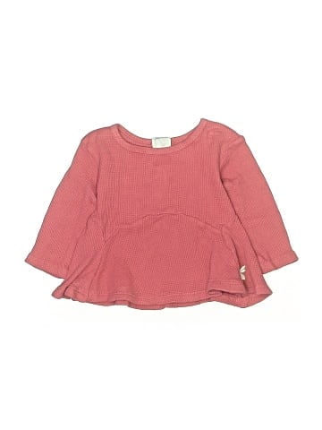 Burt's Bees Baby Long Sleeve Henley (view 2)