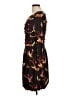 Leota Print Black Cocktail Dress Size M - photo 5