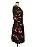 Leota Print Black Cocktail Dress Size M - photo 4