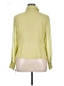 Covington 100% Polyester Yellow Long Sleeve Blouse Size XL - photo 2