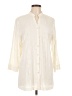 Sag Harbor Ivory 3/4 Sleeve Button-Down Shirt Size L - photo 1