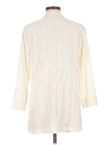 Sag Harbor 3/4 Sleeve Button-Down Shirt (view 2)