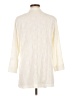 Sag Harbor Ivory 3/4 Sleeve Button-Down Shirt Size L - photo 2