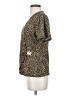 MICHAEL Michael Kors Brown Short Sleeve Blouse Size S - photo 5