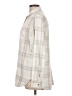 Jachs Girlfriend Plaid Ivory Long Sleeve Button-Down Shirt Size L - photo 5