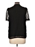 Unbranded Black Short Sleeve Blouse Size L (estimated) - photo 2