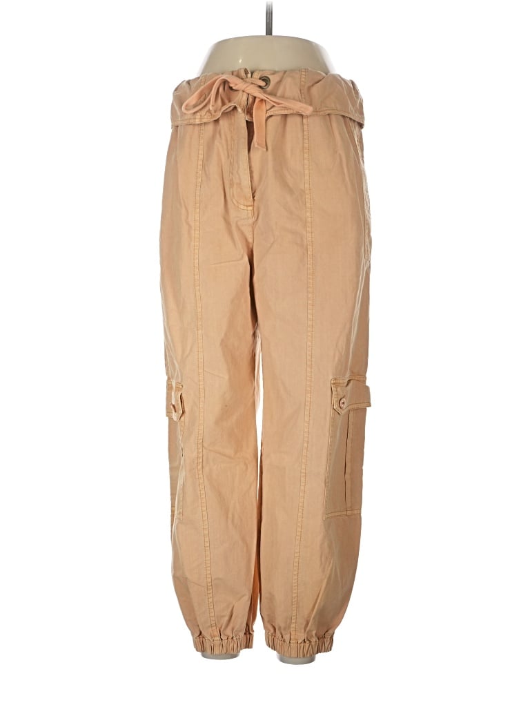 Pre-owned Ulla Johnson Cargo Pants In Tan