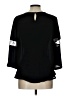Apt. 9 100% Polyester Black 3/4 Sleeve Blouse Size L - photo 2